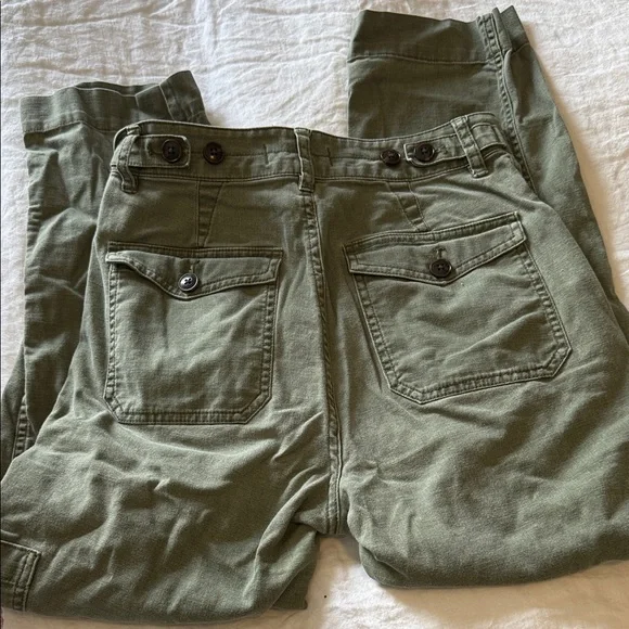 Madewell Olive Green Cargo Pants - Picture 4 of 4
